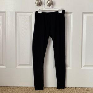 Simple Black Leggings